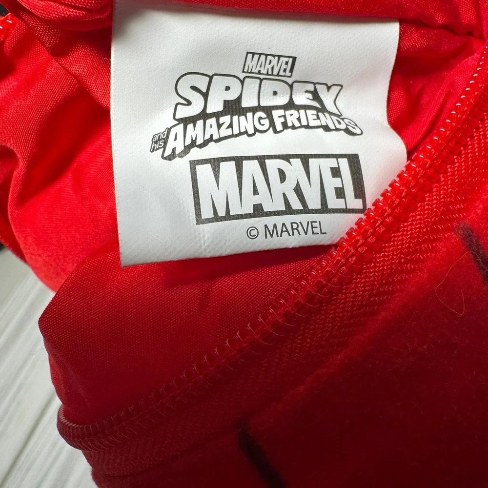 Marvel Spidey‎ and His Amazing Friends Spiderman Plush Backpack Red Blue 18 Inch